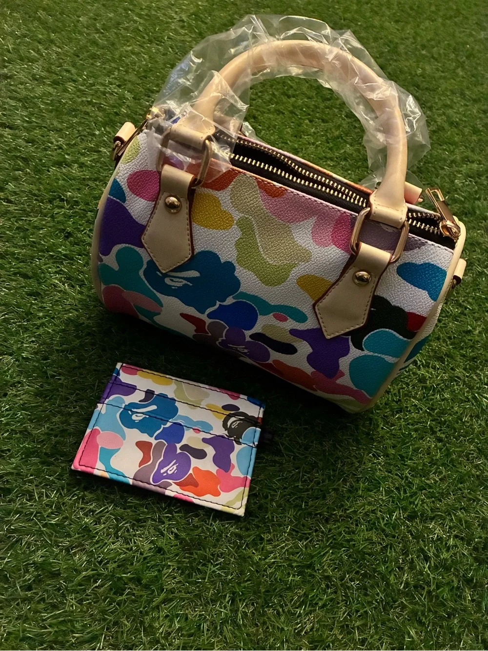 Custom Bape Design Purse